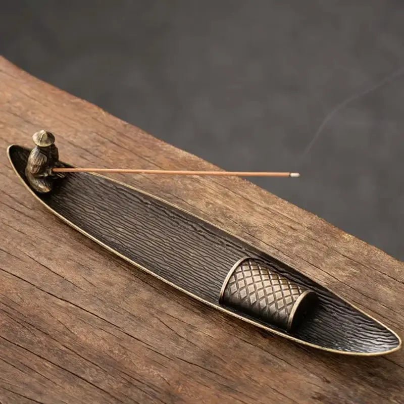 Metal Censer Holder for Incense Sticks 2mm Diameter 20cm Length Elegant Living Room Decor - Simples Market