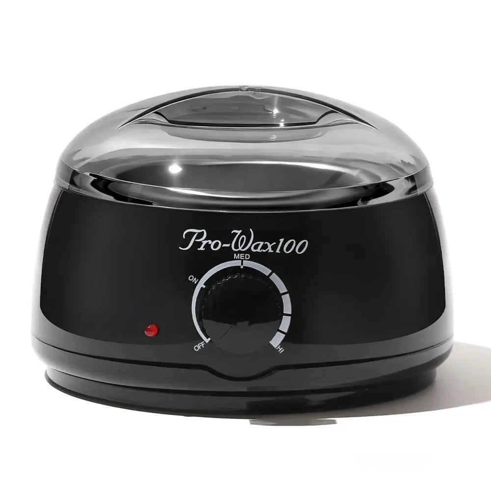 Simples Market Pro-Wax100 electric wax warmer, black base with clear lid and adjustable temperature dial