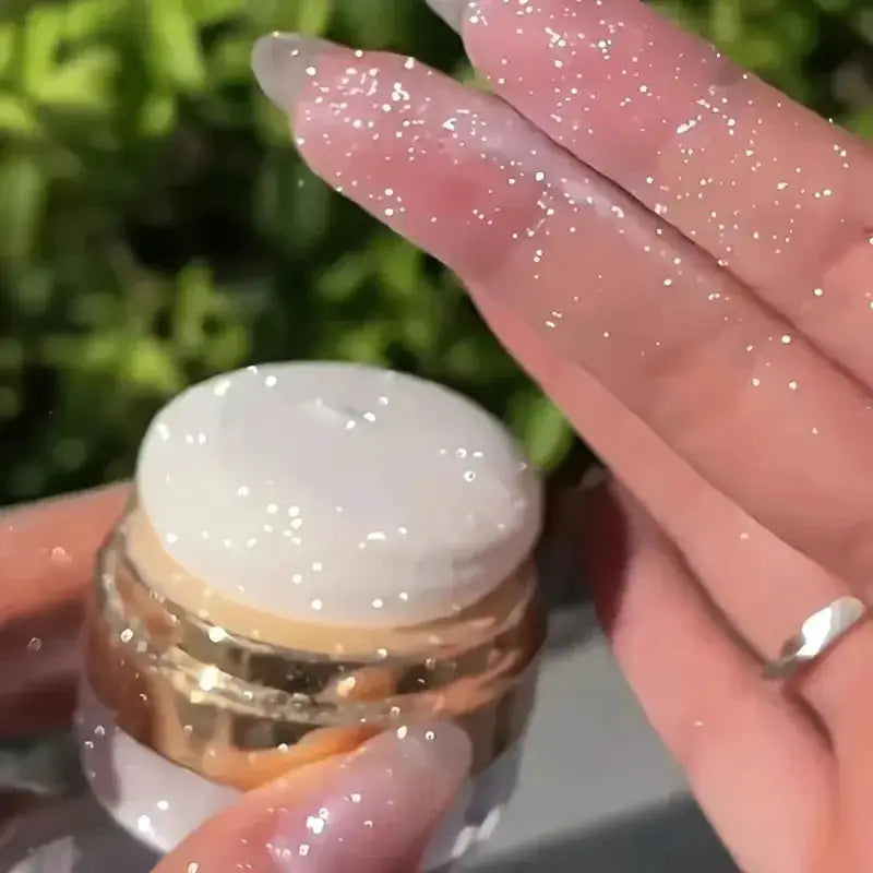 Glitter Fairy Highlight Powder Body Glitter For Bride Wedding Sparkle Makeup With Wet Diamond Finish