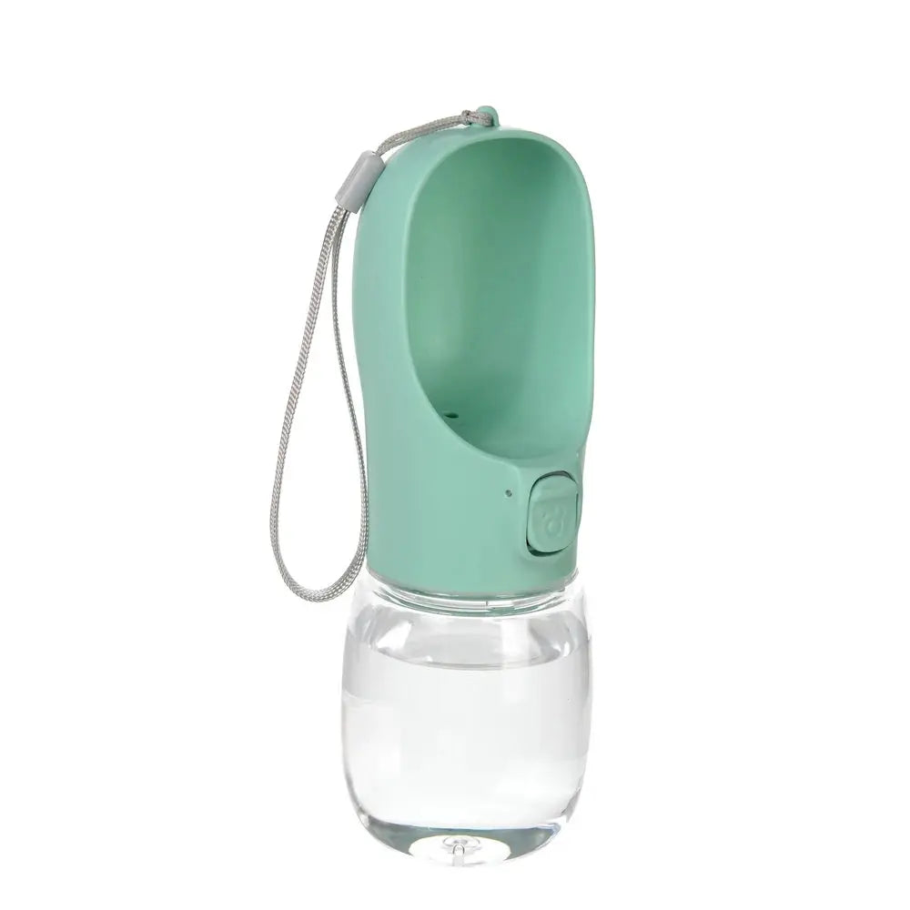Portable Dog Water Bottle With Leakproof Drinking Bowl For Outdoor Hiking And All Dog Sizes