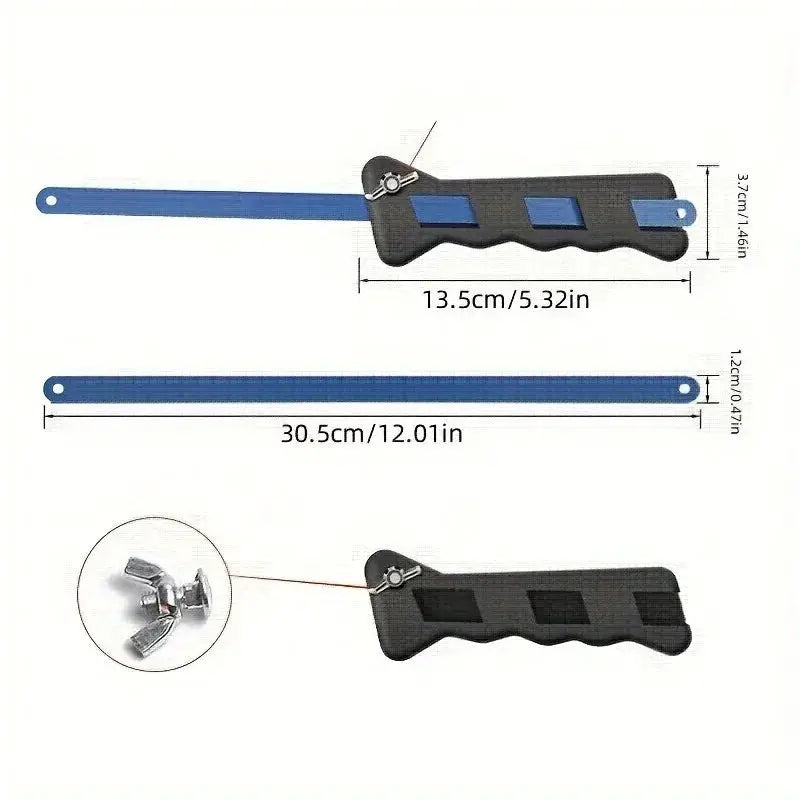 Mini Hand Saw With Plastic Handle Portable PVC Pipe Saw For Woodworking And Gardening Adjustable Tool