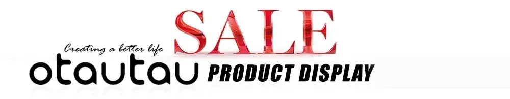 OTAUTAU product display sale banner featuring large SALE text and branding
