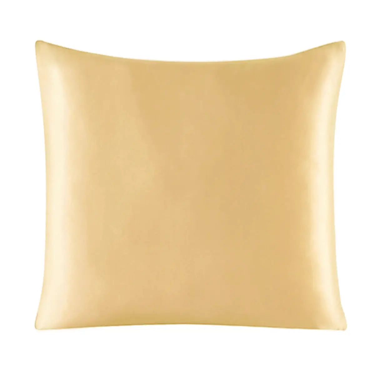 Simples Market gold silk pillowcase, solid color cushion cover