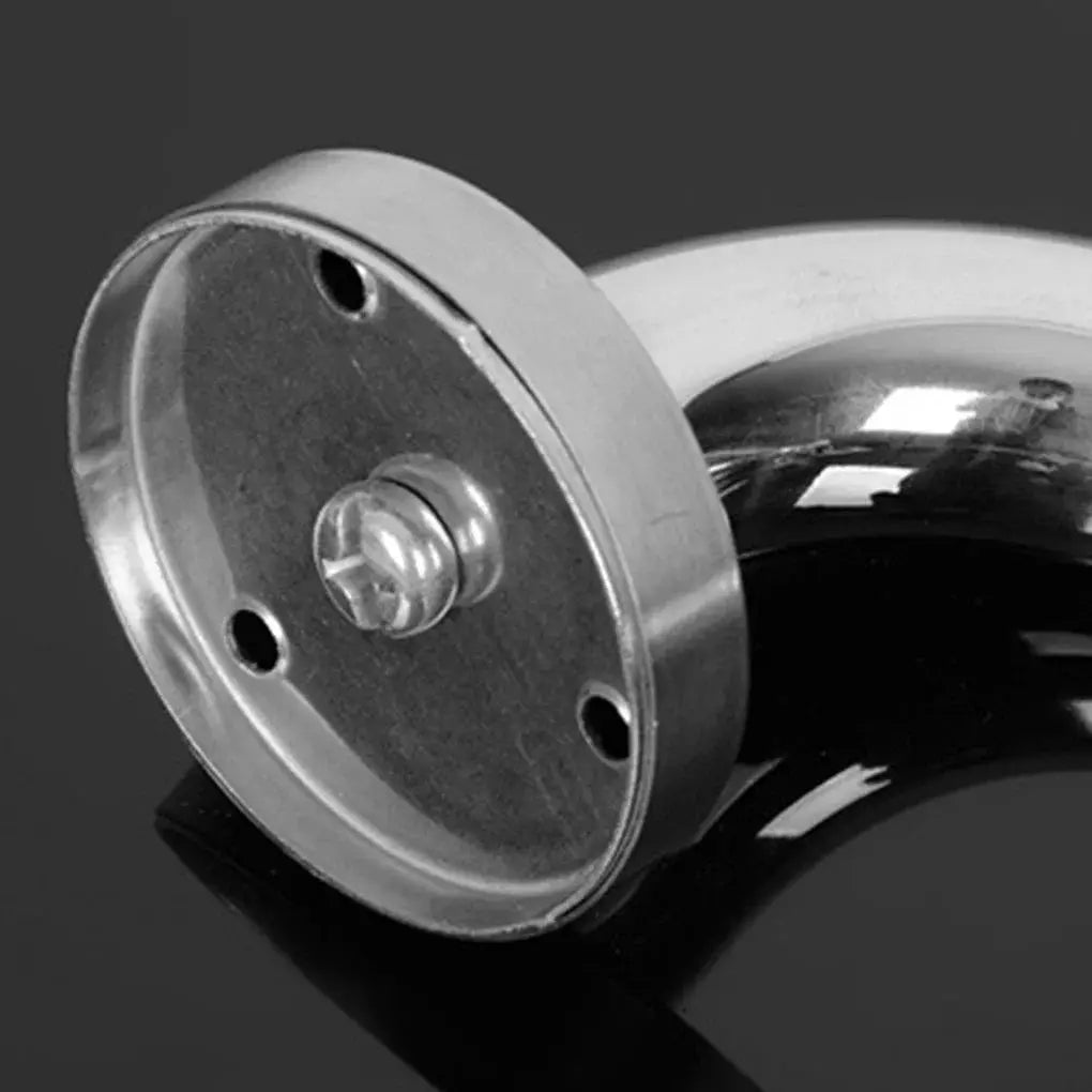 Stainless steel bathroom grab bar mounting plate for 30/40/50cm handrail by Simples Market