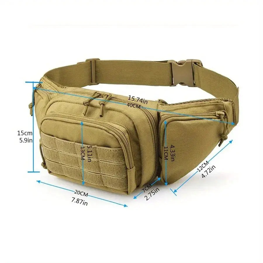 Tactical Military Nylon Waist Fanny Pack - Simples Market