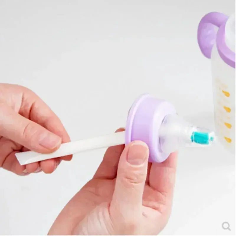 2 Pack Long Handle Narrow Gap Cleaning Brushes For Baby Bottles Portable Kitchen Cleaning Tool