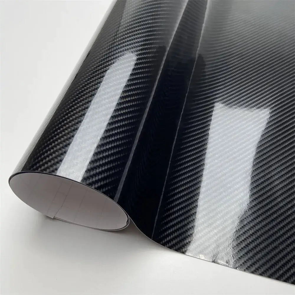 Simples Market carbon fiber vinyl car wrap film roll in black