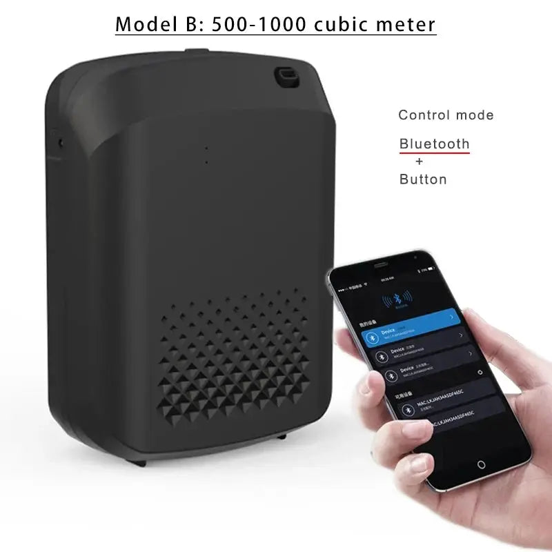 Wall Mounted Room Fragrance Diffuser With Bluetooth And Built In Fan For Essential Oils In Home And Hotel