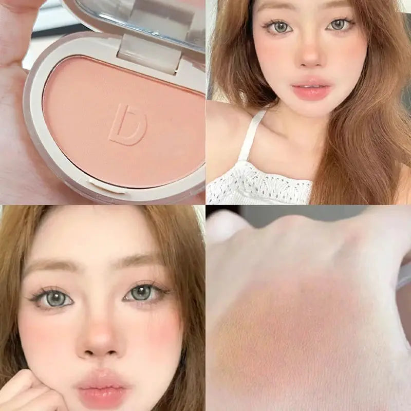 DaimAnpu Monochrome Honey Powder Blusher High Gloss Natural Brightening Rouge Setting Powder Cream