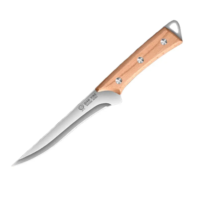 High Manganese Steel Butcher Knife for Boning and Pork Processing, Sheep Slaughtering, and Skinning Animals