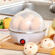 NOCCLILI Egg Cooker Automatic Power Off 7 Or More Eggs Capacity Multi Function Steamed Egg Custard Boiled Egg Machine