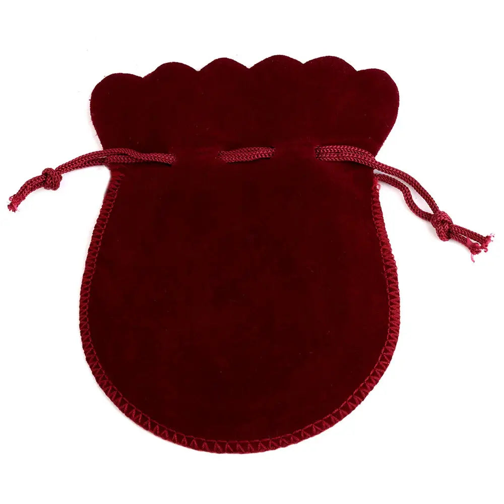 Chanfar Velvet Pouch 10Pcs Calabash Drawstring Bags 7x9 Cm And 9x12 Cm White Red Black Pink Wedding Gift Packaging
