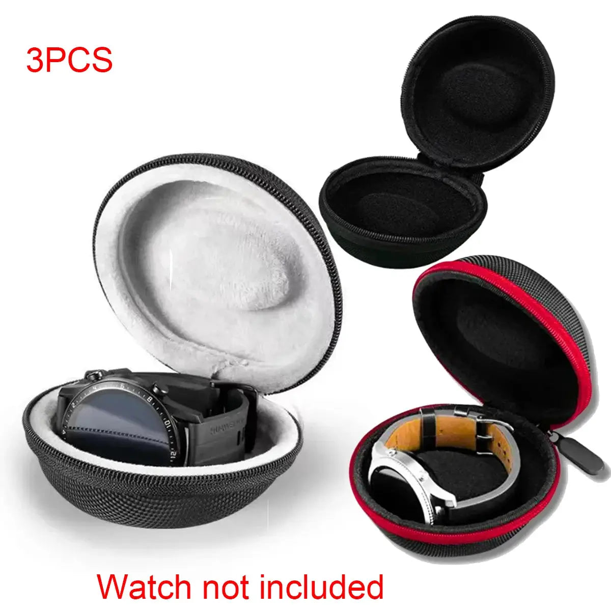 Apex Travel Case For Single Watch Shockproof And Impact Resistant Acrylic Storage Box For Wristwatches