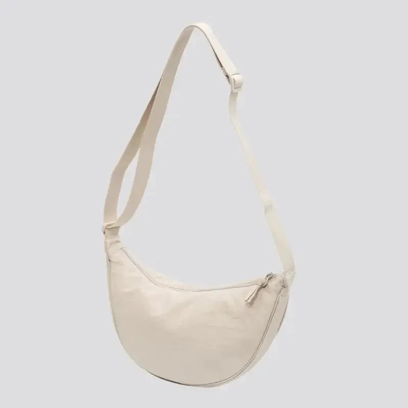 Womens Nylon Hobo Messenger Bag Vintage Style Durable Everyday Carry Adjustable Shoulder Strap
