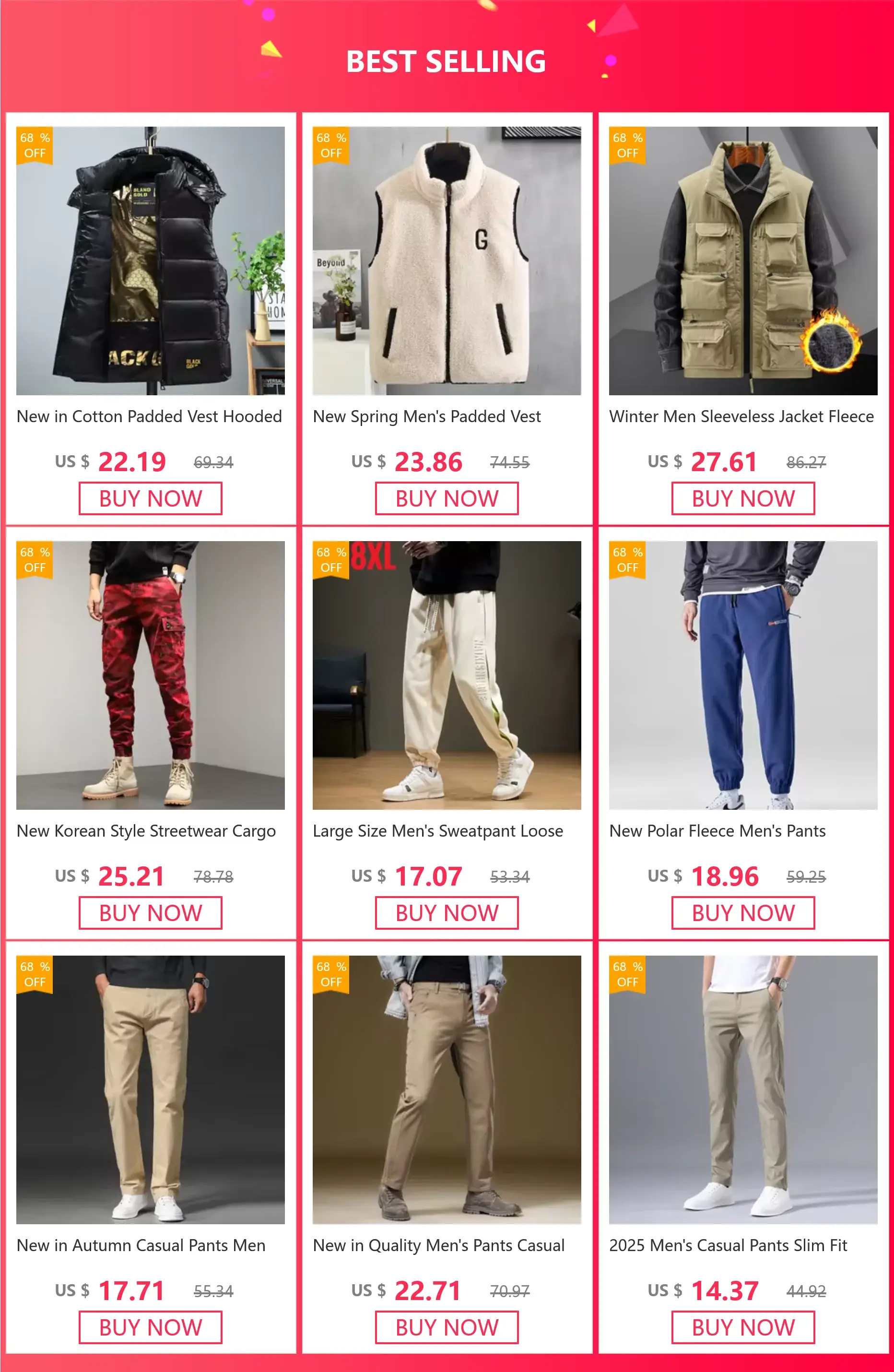 Simples Market men's cotton-stretch chinos collection; 9 casual spring pants in khaki tones