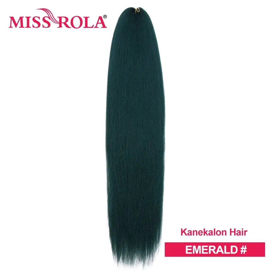 Miss Rola Kanekalon EZ Twist jumbo braiding hair in emerald green
