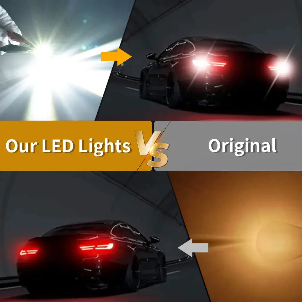 Simples Market Ultra Bright T10 W5W 3030 168 LED bulbs, white, 12V, packs 2/6/10 for license plate, turn signal and brake lights.