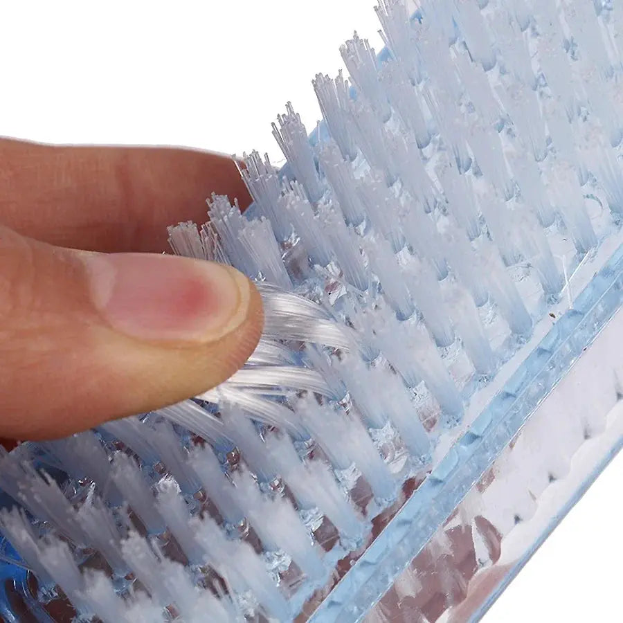 NailGlow Pro Double-Sided Nail Cleaning Brush For Manicure And Pedicure Gentle Yet Thorough Cleaning