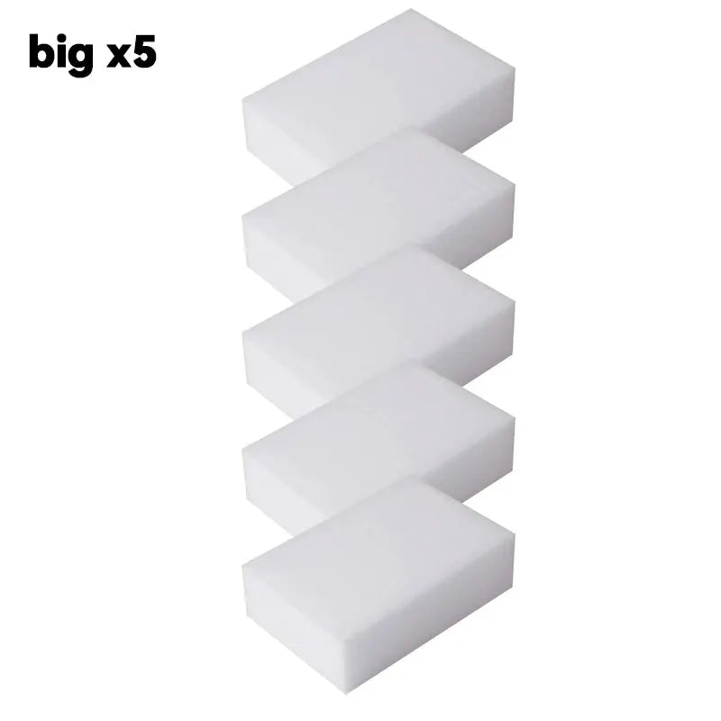 EcoClean Melamine Sponge Magic Eraser 50 Pack Non Toxic Antibacterial Cleaning Sponges For Kitchen And Bathroom