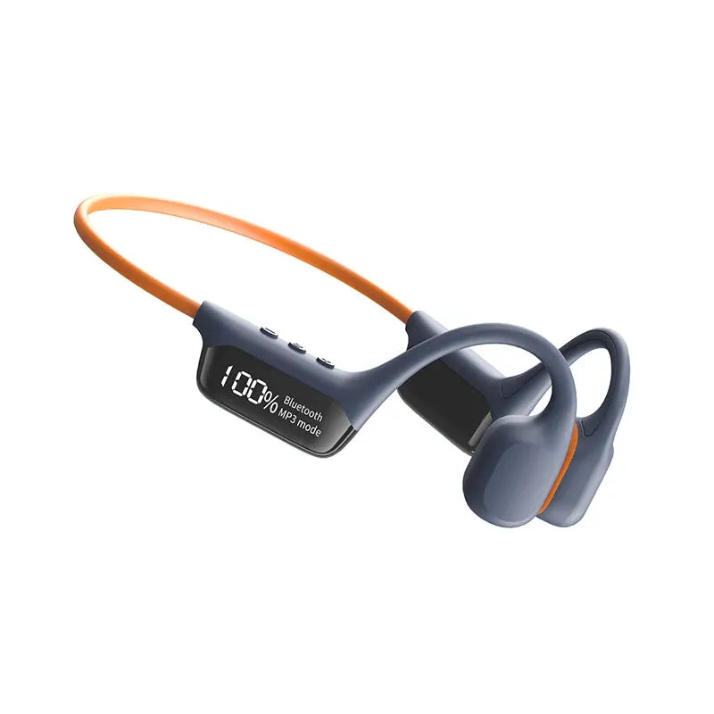 Bone Conduction Earphones IPX8 Waterproof Headset Bluetooth 5.4 Wireless 32GB Storage HiFi Stereo For Swimming
