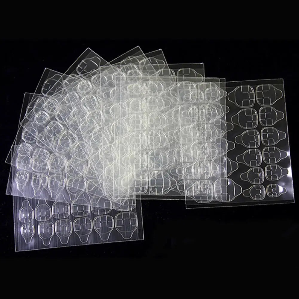 Double Sided Nail Glue Sticker Adhesive Tabs For Fake Nails Waterproof Breathable