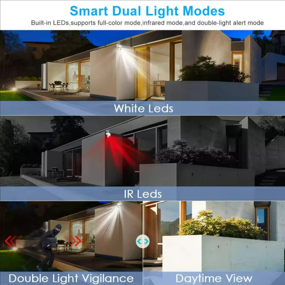 8MP wifi IP outdoor PTZ security camera from Simples Market with 4x zoom and AI tracking