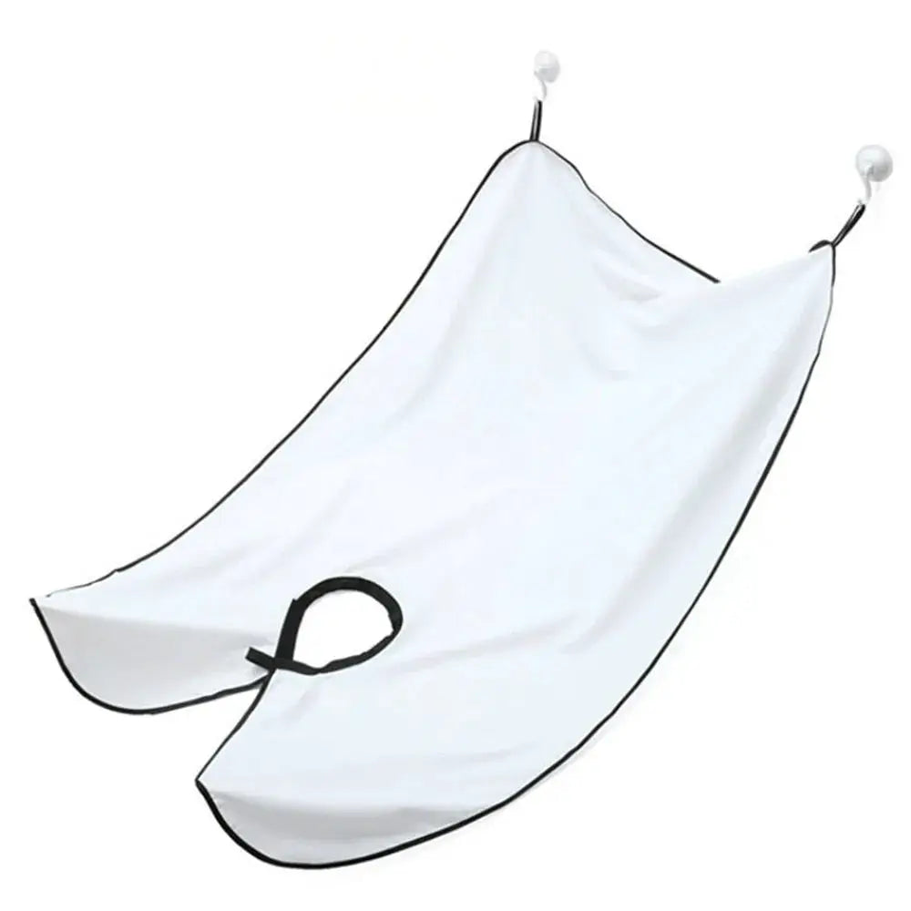 Male Shaving Apron Beard Catcher Cape For Grooming Hairdresser Bib Adult Shaver Cleanup Cape