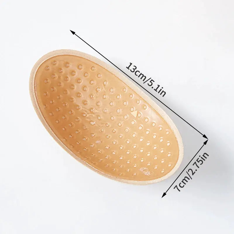 Invisible Silicone Shoulder Pads That Instantly Create Right Angled Shoulders, Detachable And Reusable