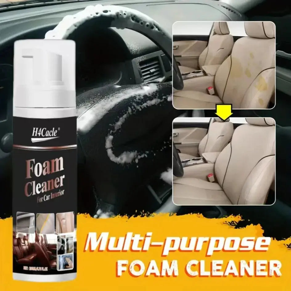 Simples Market multifunctional foam cleaner spray for car interior and leather seats