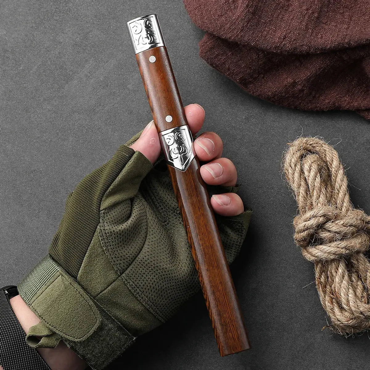 Shenjiu Fruit Knife Fixed Blade Portable Outdoor Small Kitchen Knife High Hardness Stainless Steel Sharp Edge