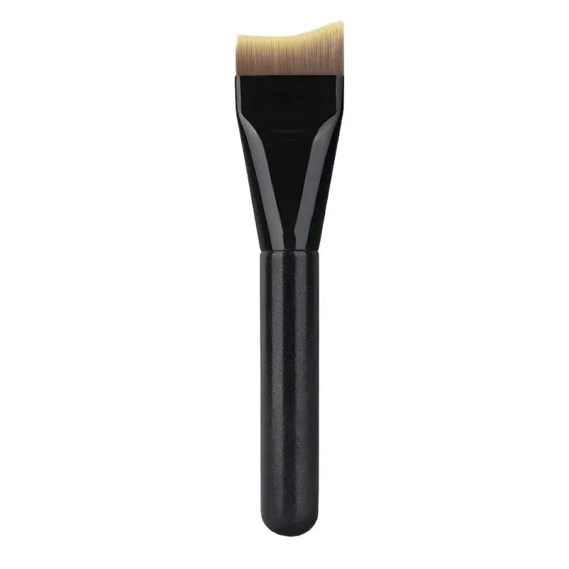 SilkLine Ultra Thin Foundation Brush For Precise Contour And Flawless Cream Makeup Blending