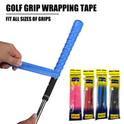 Golf Club Grip Tape Non Slip Sweatproof PU Wrapping Tape Quick Replacement for Golf Clubs