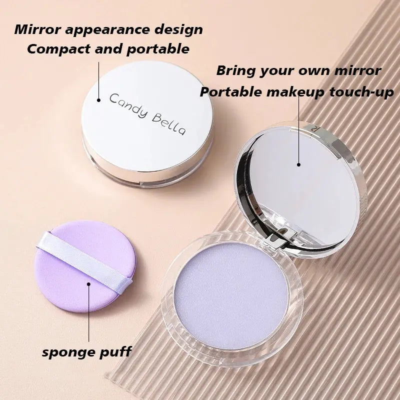 Candy Bella Violet Cream to Powder Contouring Powder for Natural Finish Skin Friendly Oil Control Long Lasting