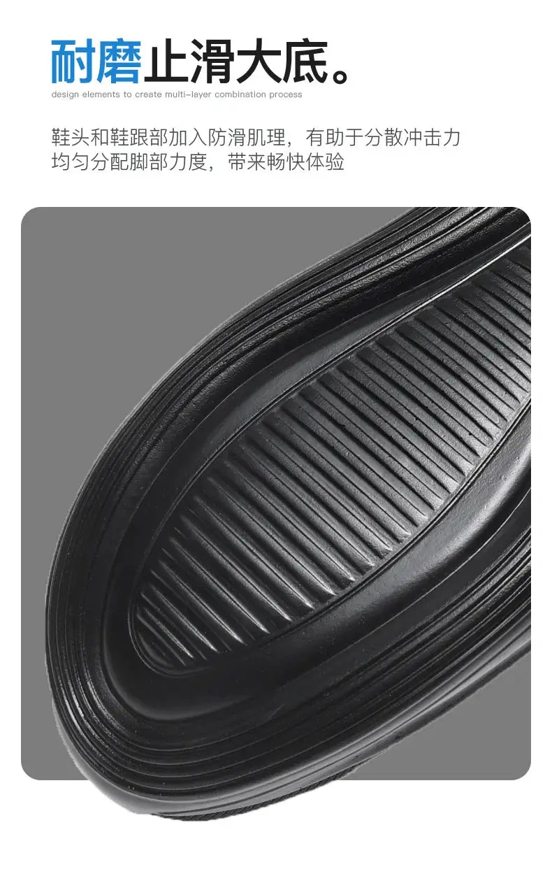Men's casual sneakers by Simples Market, black ribbed rubber sole close-up.