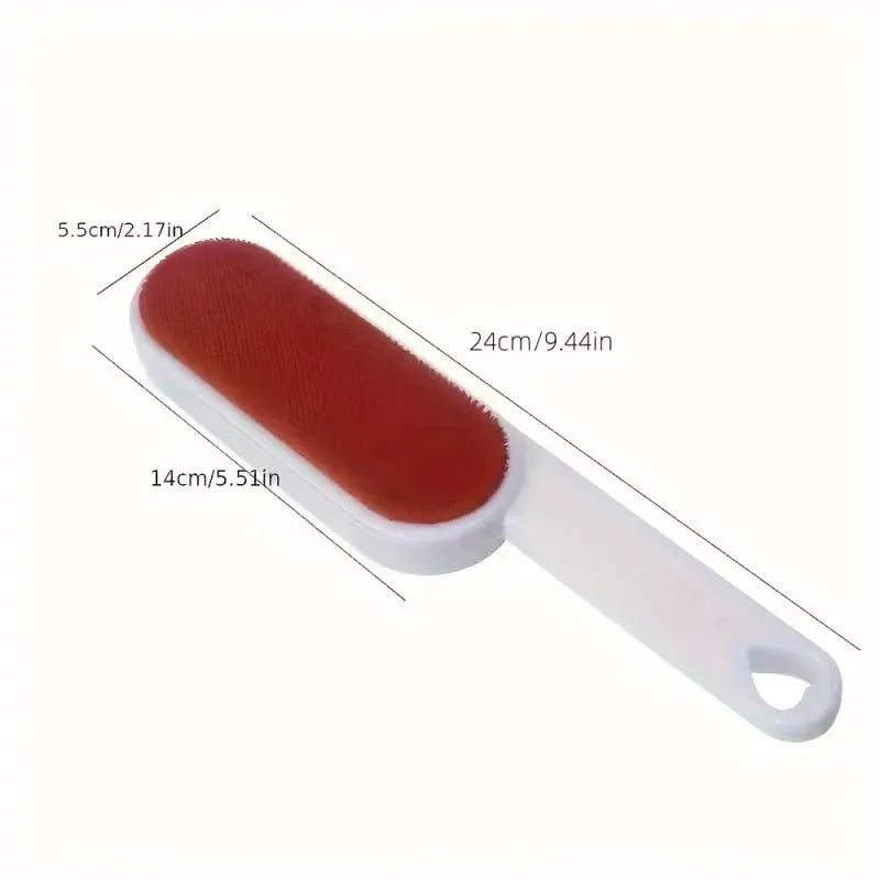 Self Cleaning Lint Roller Two Sided Dedusting Brush Pet Hair Remover for Dog Cat Hair on Sofa Carpet and Clothes