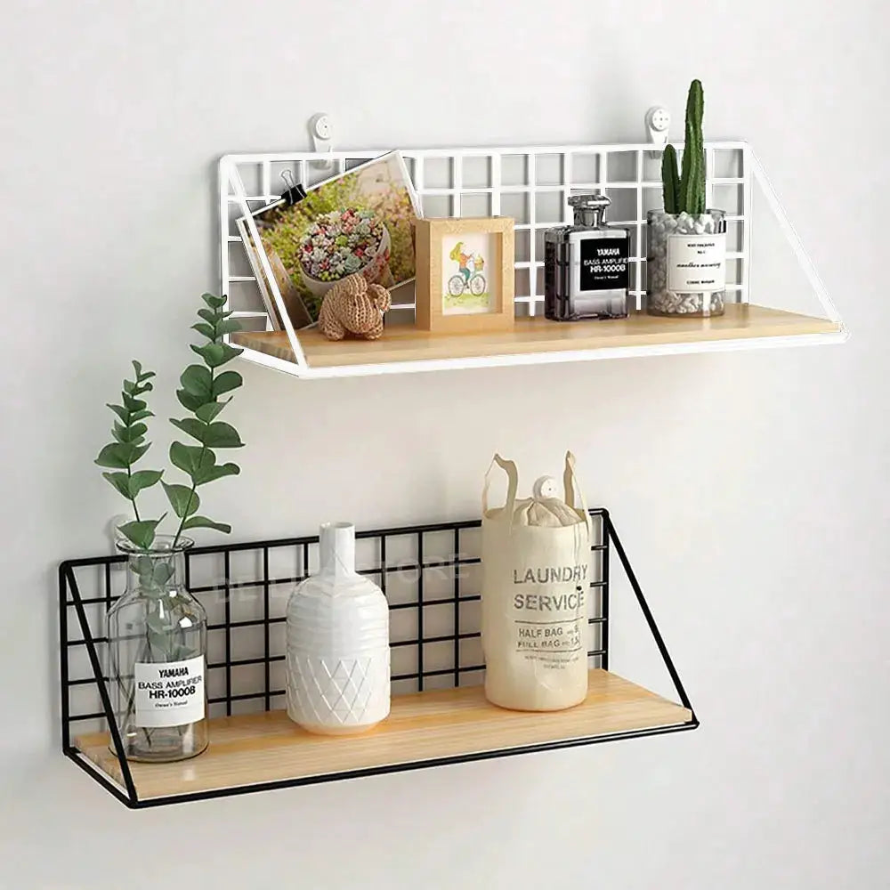 Hanging Wooden Spice Rack And Wall Mounted Spice Jar Storage Shelf For Kitchen Organizer