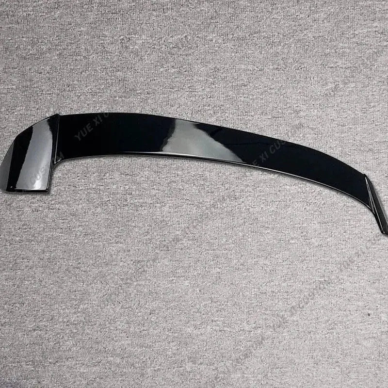 BMW F20/F21 rear roof spoiler lip, black glossy plastic wing