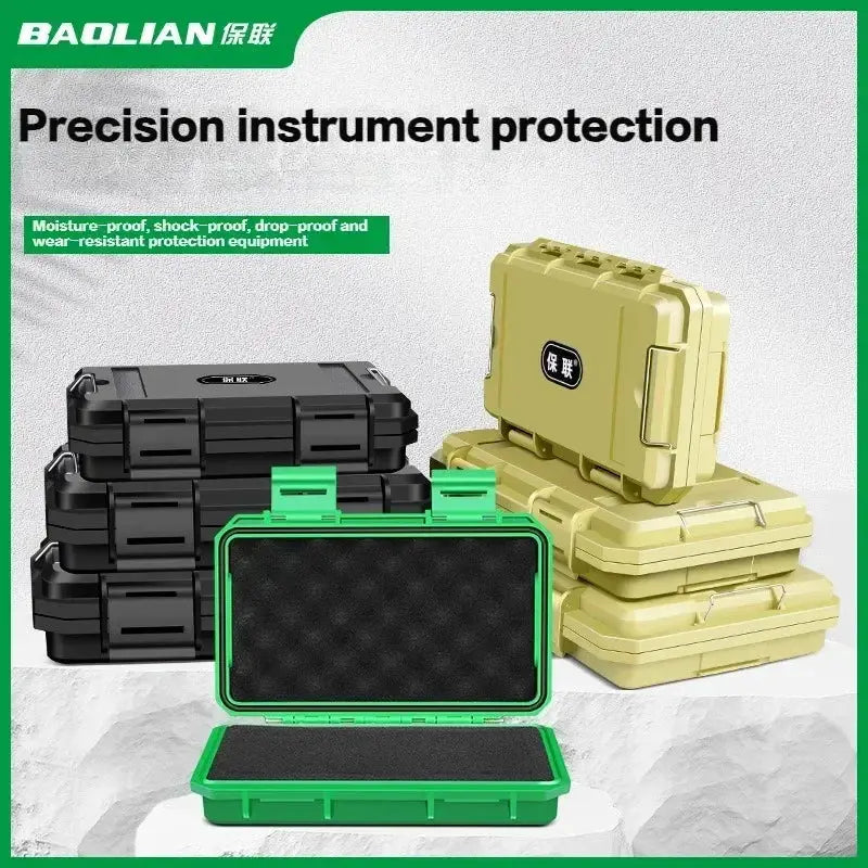 BaoLian Waterproof Sealed Small Precision Instrument Parts Tool Storage Box Portable Protective Case For Moisture