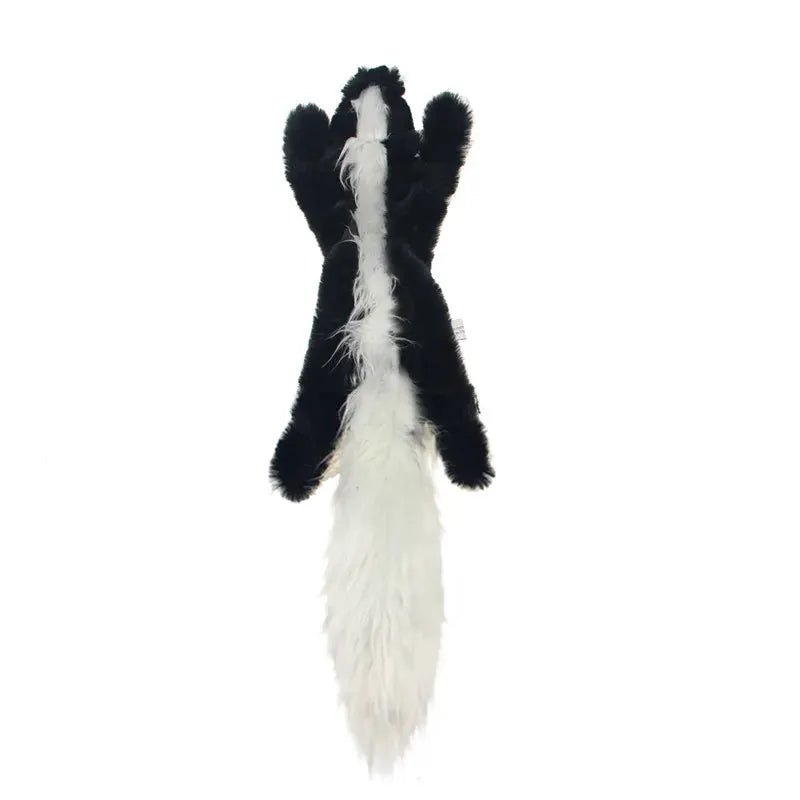 Interactive Plush Dinosaur Dog Toy for Small Dogs and Cats Durable Fleece Chew Toy