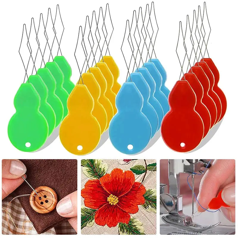 Automatic Needle Threader Device For Sewing Easy Threader Tool For Elderly 10 20 50 Pack Sewing Machine Accessories