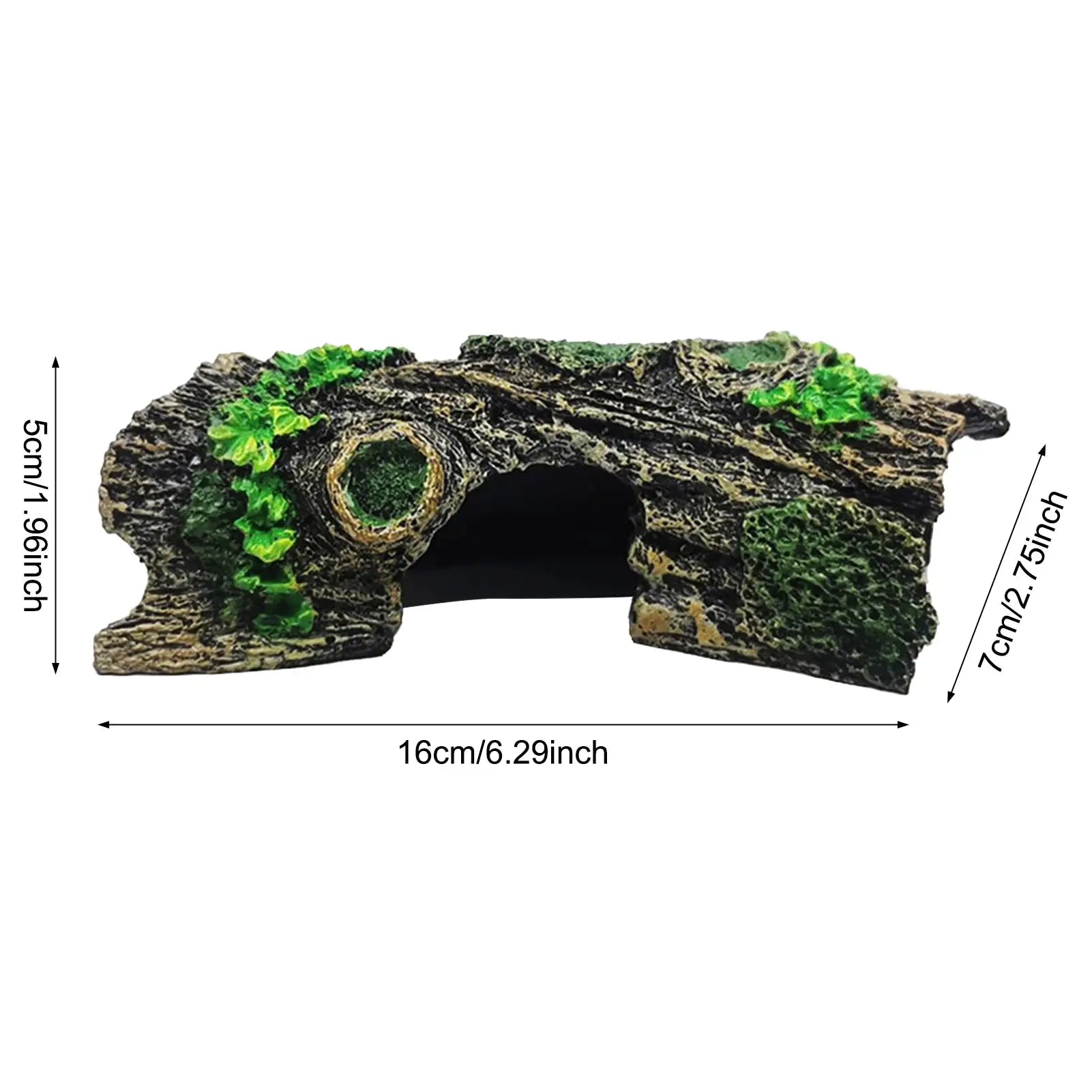 Artificial Bridge Resin Landscape Decoration for Fish Tank Aquarium Ornament and Cave Habitat
