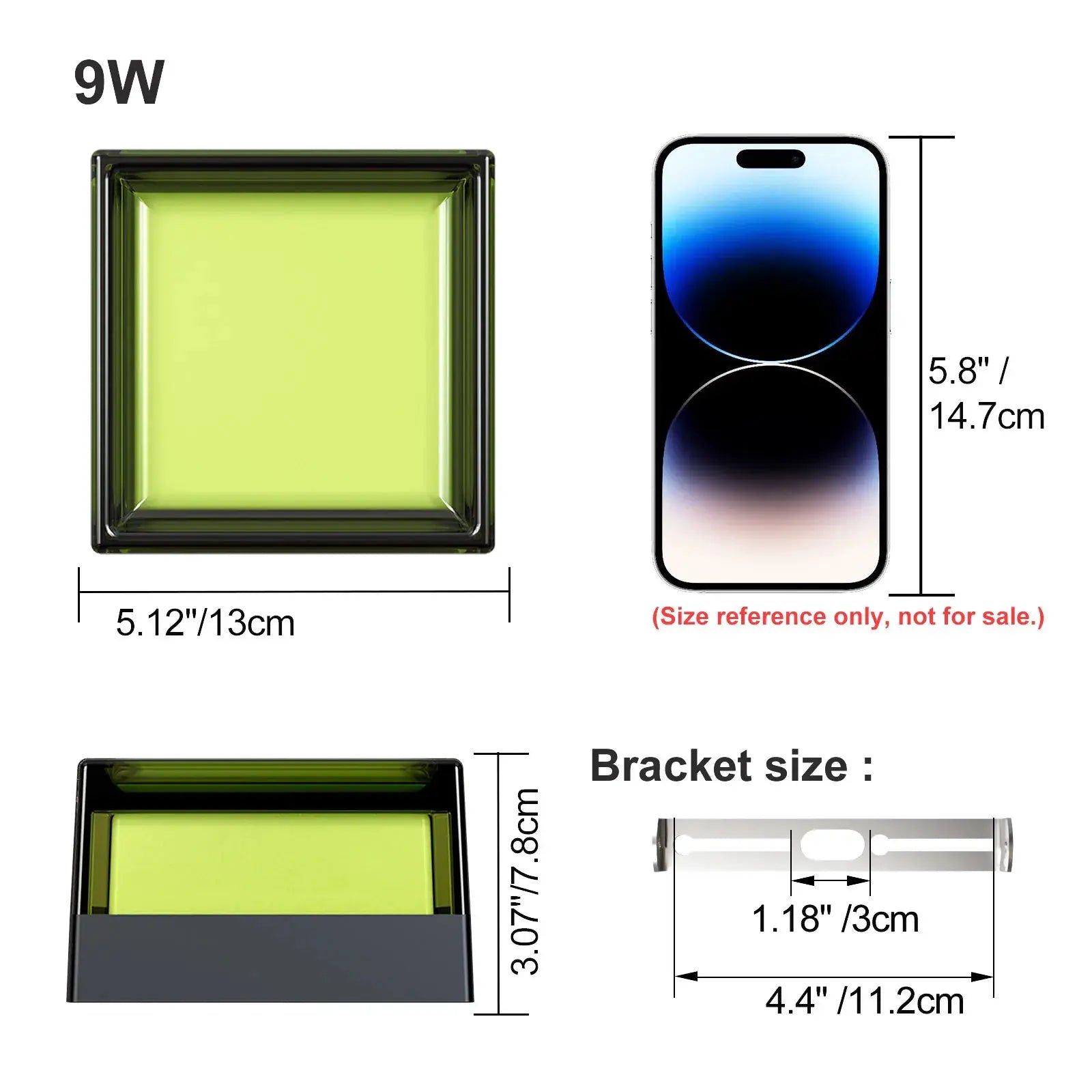 LVL Modern LED wall lamp by Simples Market, 9W, smokey grey IP65 waterproof indoor/outdoor wall sconce.