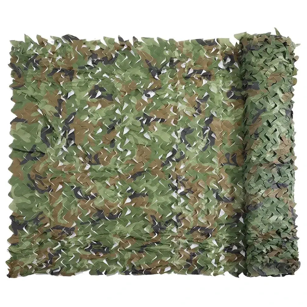 Camouflage Netting For Outdoor Camping Sunshade Mesh Camo Net For Hunting Shooting Military Car Covers And Sun Shelter