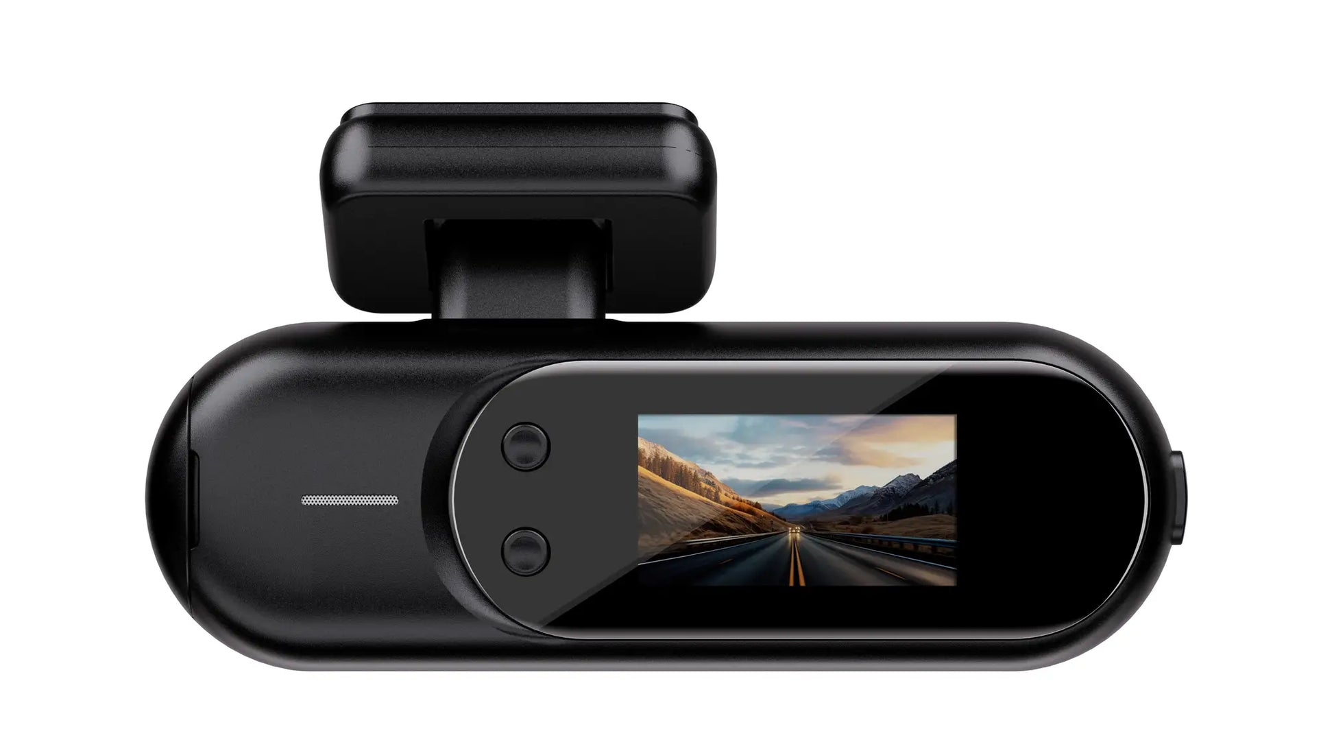 Dash cam 4K UHD front car camera with built-in Wi-Fi and parking mode