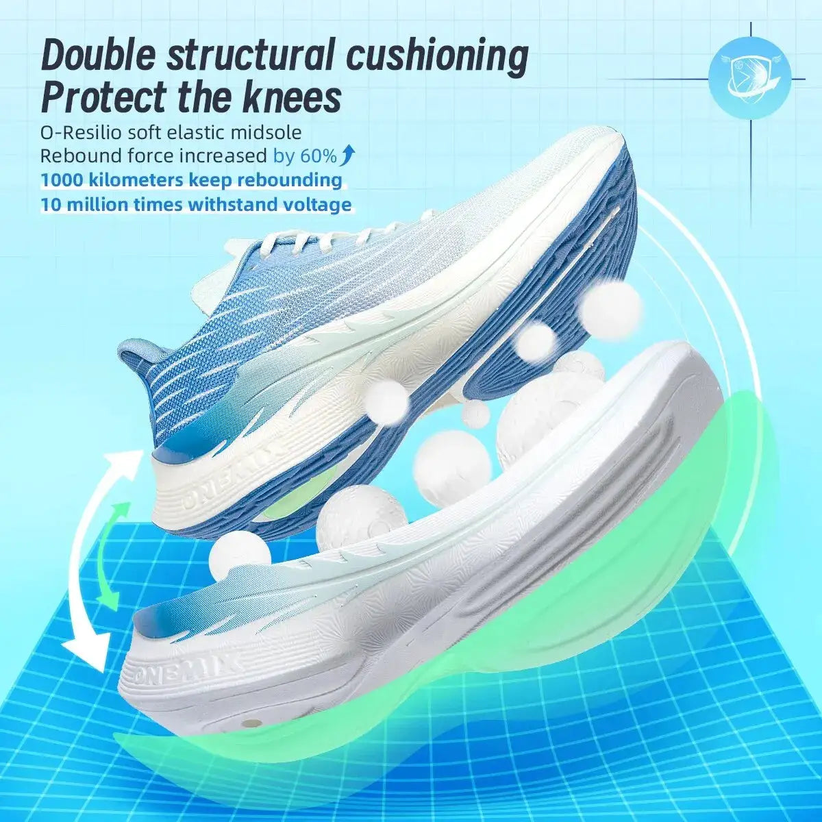 Onemix 2026 Wind Wings Breathable Lightweight Running Shoes Unisex For Marathon Training And Casual Wear
