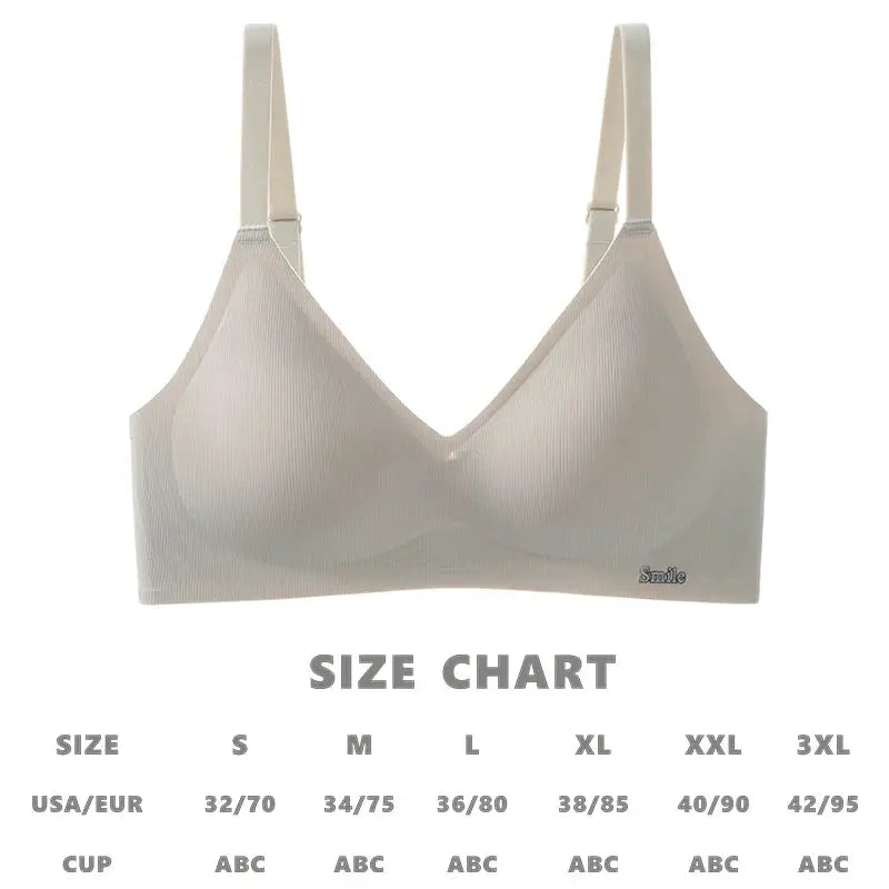 Latex cup bra by Simples Market in beige with soft-support and wide straps