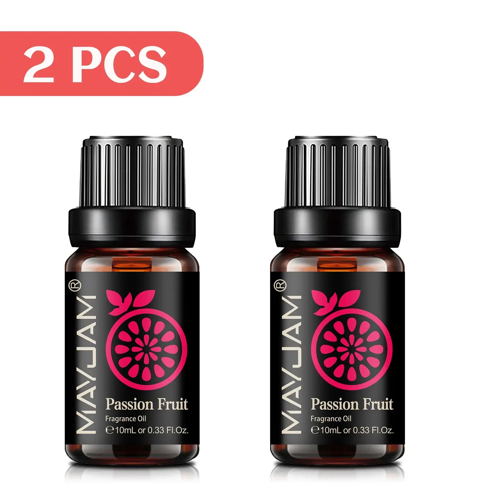 MAYJAM Fruit Essential Oil 10ml Assorted Fruit Fragrance for Diffuser Candle Cherry Banana Papaya Grape Litchi Guava Kiwifruit Pear