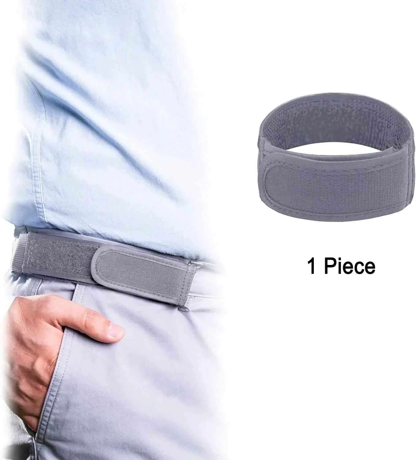 Buckle Free Waist Belt Unisex Elastic No Buckle Belt Ultra Soft Comfortable Fashion Belt Loop Men Women