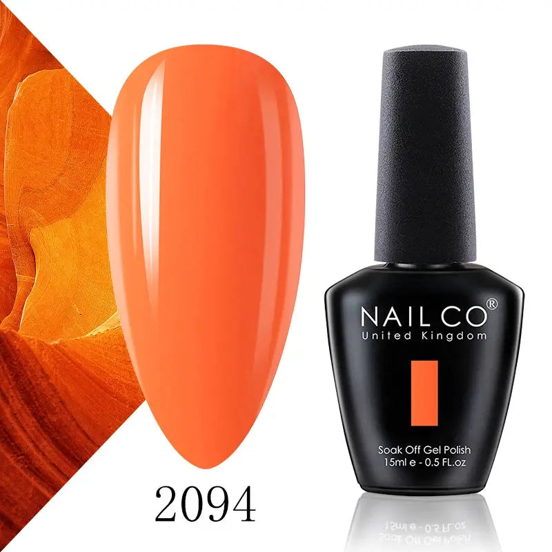 Nailco 131 Colors Gel Nail Polish LED Gel 15ml Vibrant Long Lasting Hybrid Varnish For Manicure