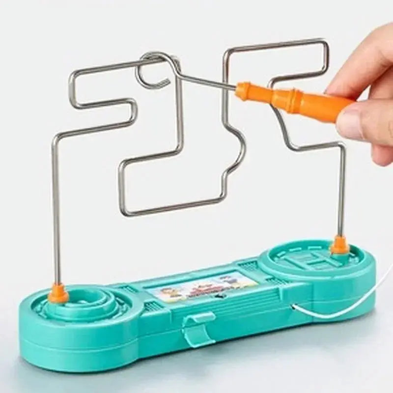 Kids Collision Electric Shock Maze Game Toy Educational Science Experiment With Lights Music And Party Gift